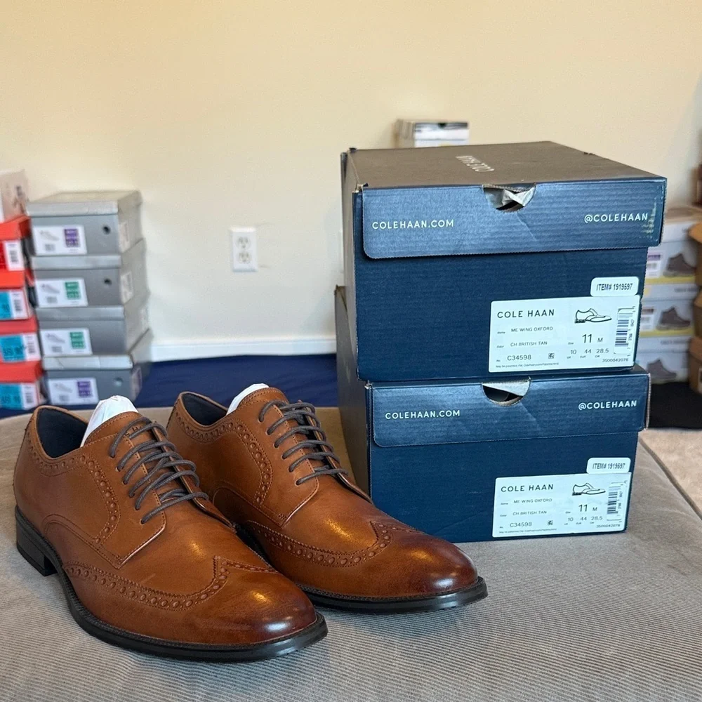 NIB Cole Haan Modern Essentials Wingtip Oxford
